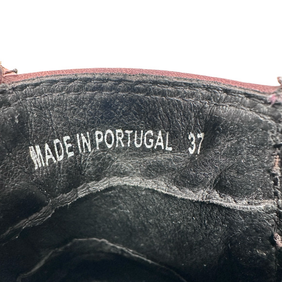 Dansko Cagney Ankle Boots Women’s 37 US 6.5 Brown Leather Side Zip Buckle Detail - Picture 8 of 8